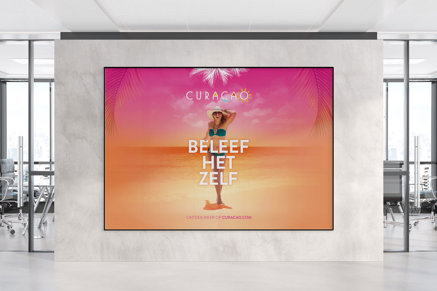 FLIP&ZO textielframe kantoor interieur