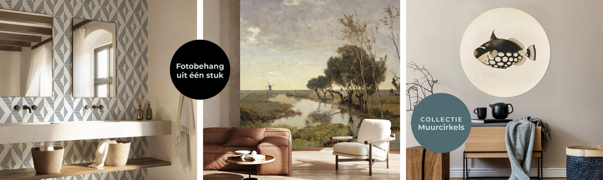 Sliders_Website_Home2 Interieur en wanddecoratie fotobehang muurcirkels FLIP&ZO