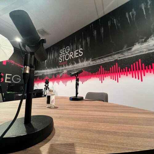 akoestisch textielframe podcast ruimte kantoorinrichting