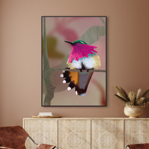 A369 Wine-throated Hummingbird in Baklijst