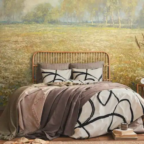 Slaapkamer fotobehang natuur